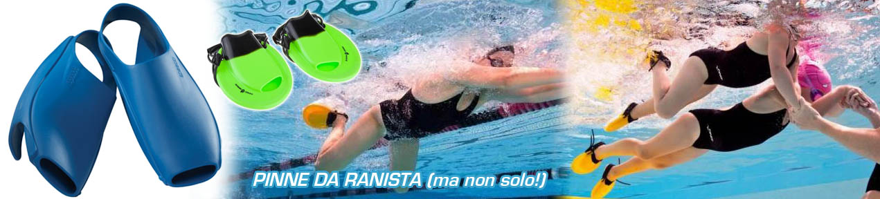 pinne nuoto rana